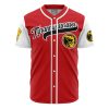 Tyrannosauruses Red PR AOP Baseball Jersey AOP Baseball Jersey FRONT Mockup - Anime Jersey Shop