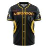 Umbreon Pokemon AOP Baseball Jersey AOP Baseball Jersey FRONT Mockup - Anime Jersey Shop