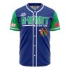 Urameshi GF AOP Baseball Jersey FRONT Mockup - Anime Jersey Shop