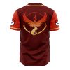 Valor Pokemon AOP Baseball Jersey AOP Baseball Jersey BACK Mockup - Anime Jersey Shop