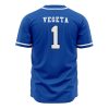 Vegeta Universe 6 Dragon Ball Z AOP Baseball Jersey BACK Mockup - Anime Jersey Shop