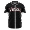 Venom Marvel AOP Baseball Jersey FRONT Mockup - Anime Jersey Shop
