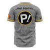 Vibing FLCL AOP Baseball Jersey BACK Mockup - Anime Jersey Shop