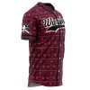 Warlords Mihawk OP AOP Baseball Jersey SIDE Mockup - Anime Jersey Shop