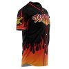 Whitebeard Pirates Ace OP AOP Baseball Jersey SIDE Mockup - Anime Jersey Shop