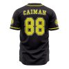 Worms Dorohedoro AOP Baseball Jersey BACK Mockup - Anime Jersey Shop