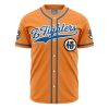 Z Fighters Goku Dragon Ball Z AOP Baseball Jersey FRONT Mockup - Anime Jersey Shop