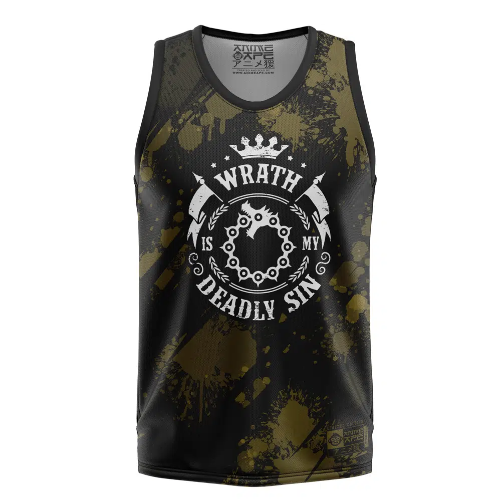 Dragon Sin SDS Basketball Jersey FRONT mockup - Anime Jersey Shop